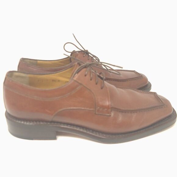 Bruno Magli Cristoforo Brown Italian Leather Oxford Shoes, Size 8.5 main image 9